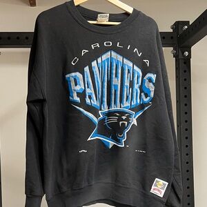 Vintage Carolina Panthers Black Sweatshirt